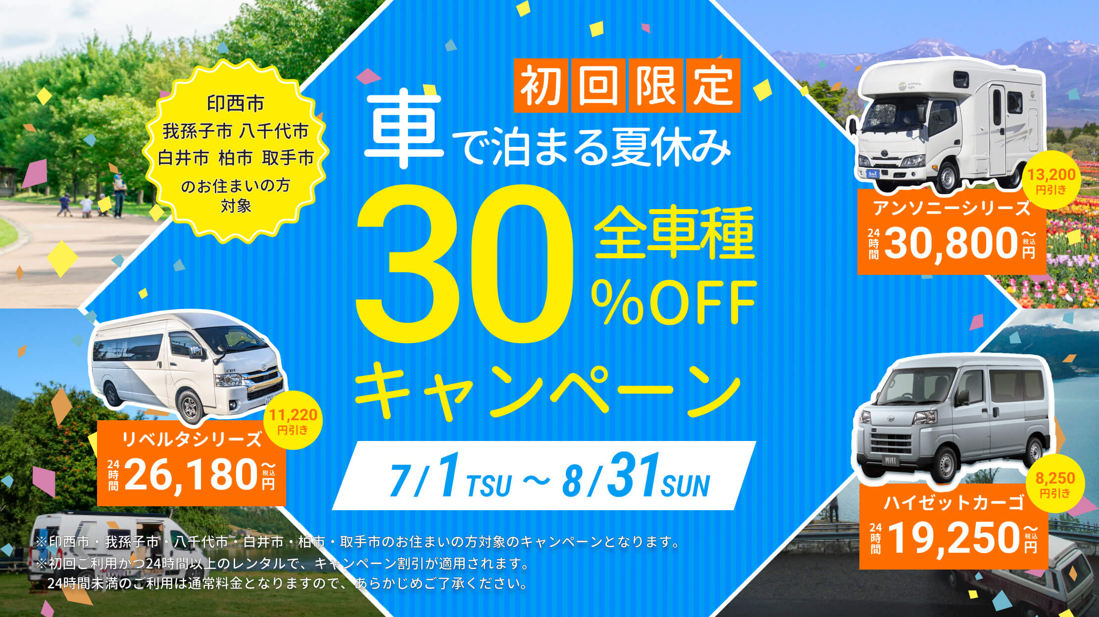 平日レンタル割引きアンソニー